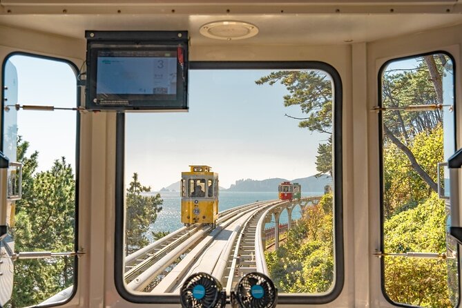 Busan Coastal Charm & Culture: Gamcheon Village & opt Sky Capsule - Haeundae Blue Line Park and the Sky Capsule