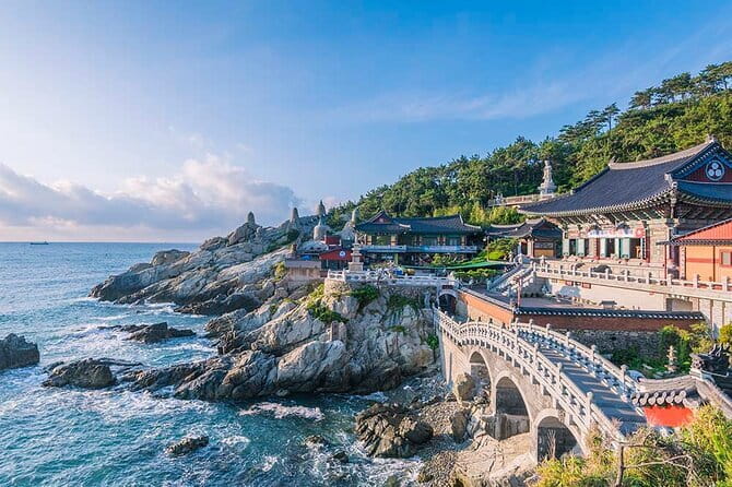Busan Full-Day City Tour with Gamcheon Village, Sea Temple & more - Taejongdae Park and the Danubi Train
