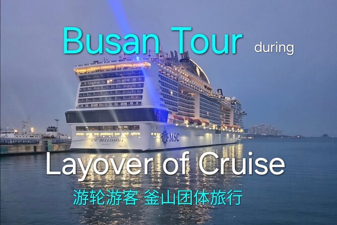 Busan Group Tour for Cruise ship passengers (Max 12 Guests) - Key points at a glance