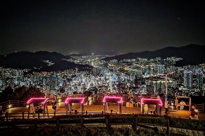 Busan Private Night Tour - City Lights & Food - One hour at Bupyeong Kkangtong Market