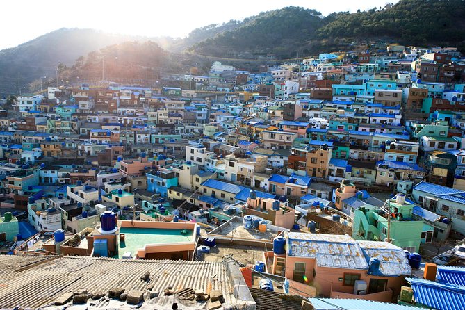 Busan's Cultural Wonders with Beach Train & Gamcheon Village etc - The Haeundae Blueline Park Beach Train