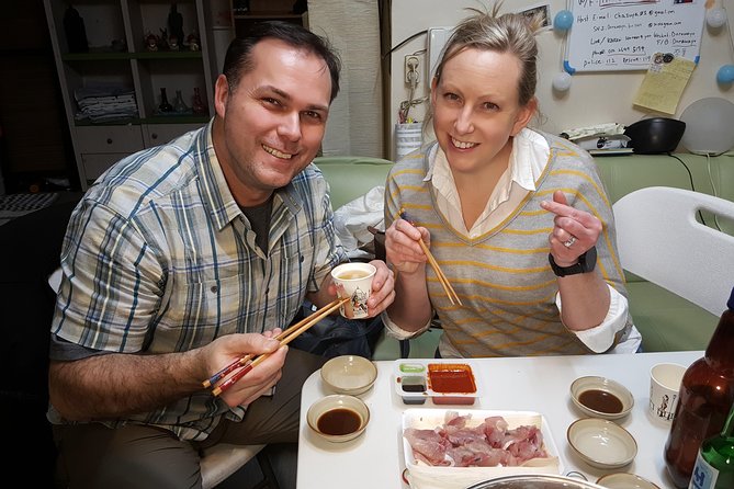 Busan Seafood Tour : Jagalchi market Seafood Tour & Dinner - Sashimi, shellfish, and unfamiliar sea creatures