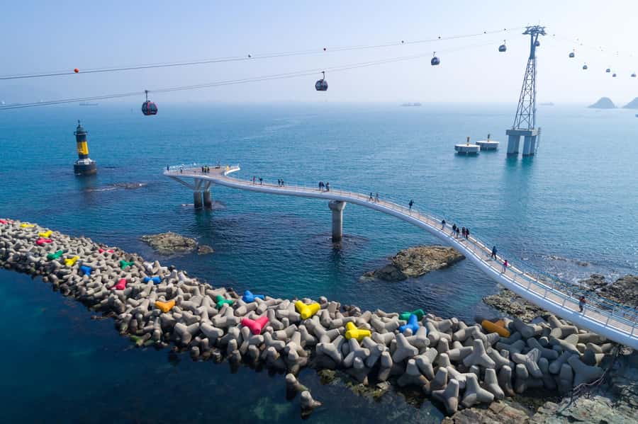 Busan: Sky Capsule+ Huinnyeoul+ Gamcheon+ Songdo+ Night View - Gamcheon Culture Village and Busan’s refugee past