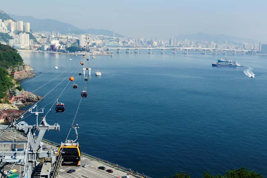 Busan: Sky Capsule+ Huinnyeoul+ Gamcheon+ Songdo+ Night View - How the full-day pace feels