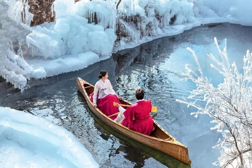 Busan: Winter Healing Park and (Gyeongju/Daegu) One Day Tour - The Daegu route adds market food and a weather-dependent ice stop