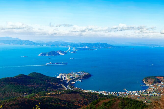 Day trip to beautiful Korean marine national park, Hallyeohaesang - Key points at a glance