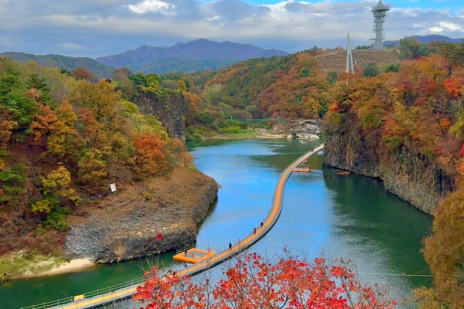 DMZ Tour, 2nd Tunnel & UNESCO Suspension Bridge Tour from Seoul - Hantangang Sky Bridge and columnar rock