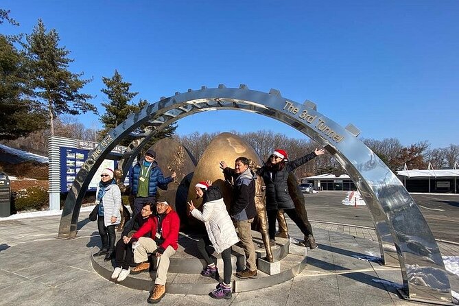 DMZ Tour Seoul to North Korea's 3rd Tunnel & Majang Lake Crossing - Looking into North Korea at Dora Observatory