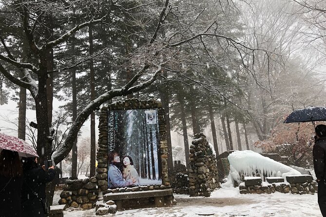 Eobi Ice Valley / Elysian Ski Resort / Nami Island - The road to Nami Island