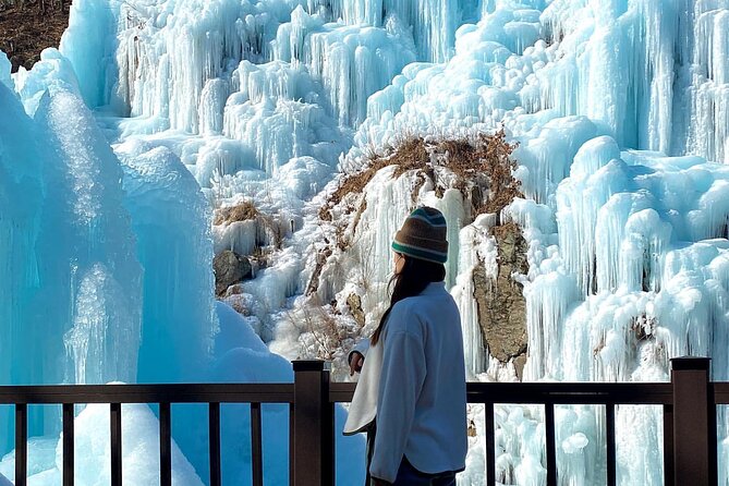 Eobi Ice Wall & Nami Island & Morning Calm Light Festival - A winter day with three very different moods