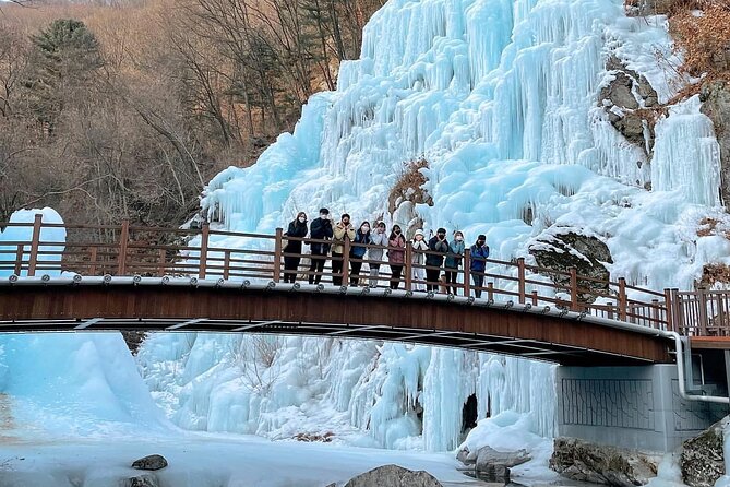 Eobi Ice Wall & Nami Island & Morning Calm Light Festival - Eobi Valley and the ice wall