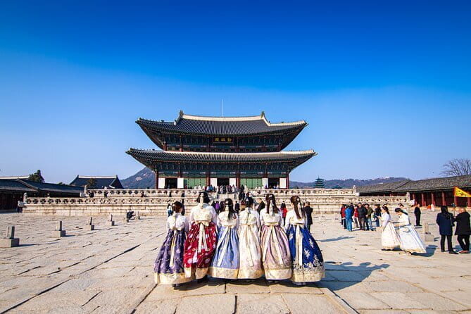 Eobi+Nami+Hanbok Tour with Rail Bike or Strawberry Option - Hanbok and Kimbap in the final stop