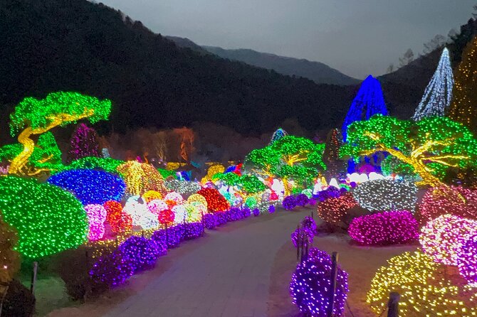 Four Seasons of Nami Island with Garden of Morning Calm Tour - The short ginseng shopping stop