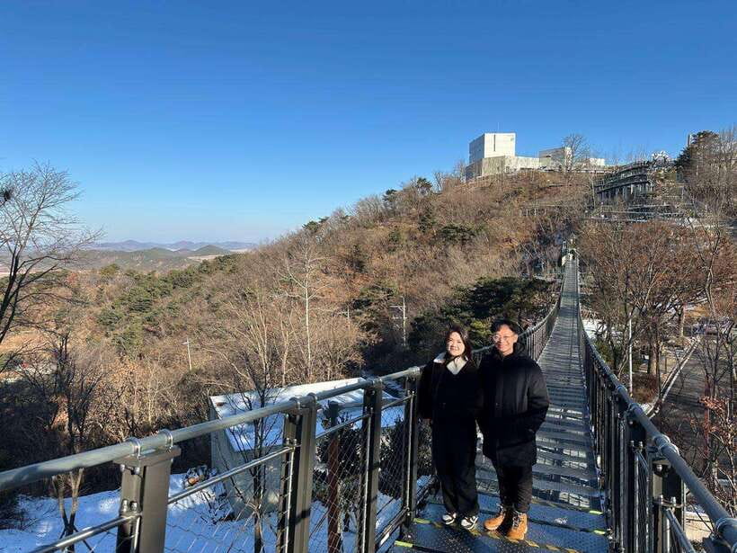 From Seoul: Aegibong Starbucks Observatory & DMZ View - Jogang Observatory brings North Korea unusually close