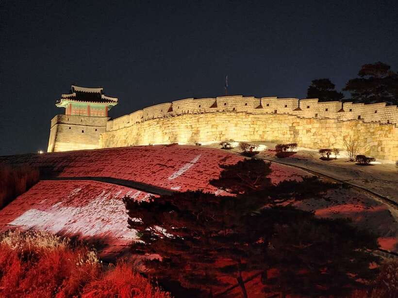 From Seoul: Suwon Hwaseong Fortress Night Tour - Summer weekends replace the neighborhood stop