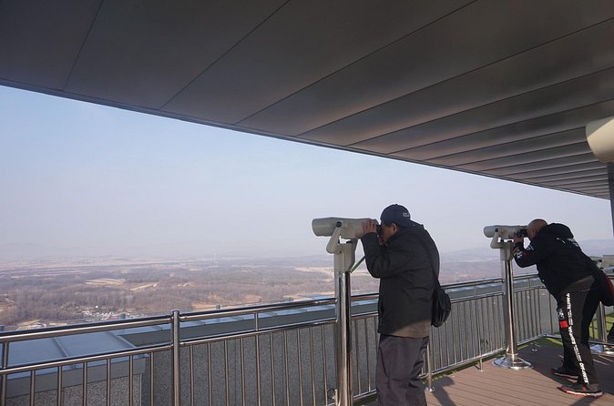 Half Day Korea DMZ Tour/ opt: suspension bridge - Dora Observatory and the view toward North Korea