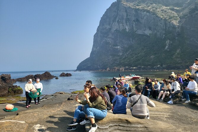 Half or Day Tour For Cruise customers arriving at Gangjeong Port - Sangumburi Crater and Jeju Stone Park