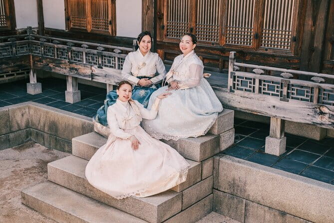 Hanbok Photoshoot and History Tour at Gyeongbokgung Palace - James and Jacob are a major part of the experience