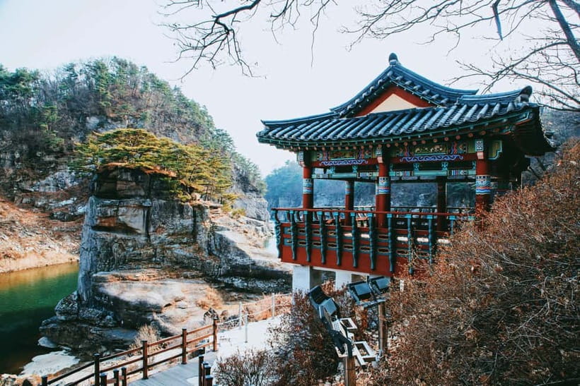 Hantan Canyon & Goseokjeong Flower Garden & Pink Muhly Park - Why Hantan Canyon makes the long ride worthwhile