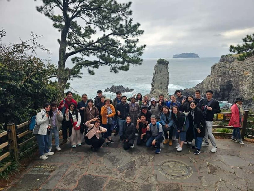 Jeju: Cherry Blossom South & West Day Tour with Hotel Pickup - Nonjitmul Freshwater Beach adds a quieter coastal pause