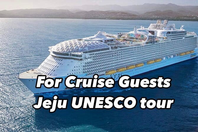 Jeju Day Tour for Cruise Guests - Jusangjeolli’s black stone columns