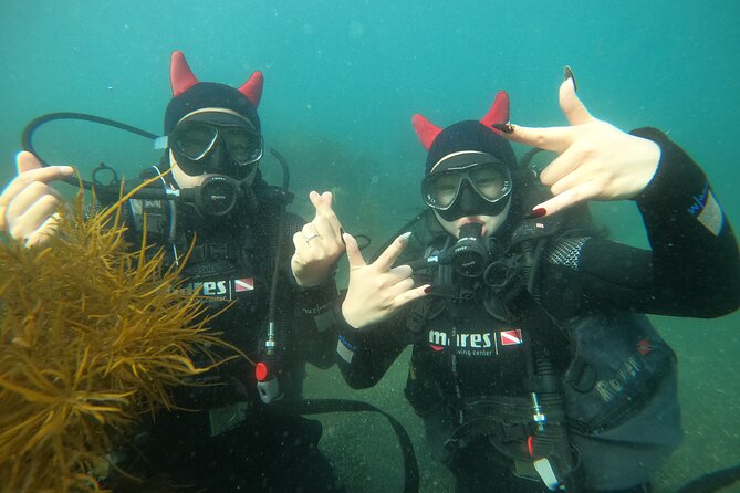 Jeju Island, Seongsan Ilchulbong, Discover Scuba Diving - Changing and equipment fitting in another 15 minutes