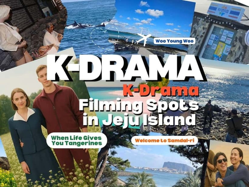 Jeju: K-Drama Spot When Life Gives You Tangerines Hotel Pick - Delmoondo Café and Gimnyeong Beach slow the afternoon