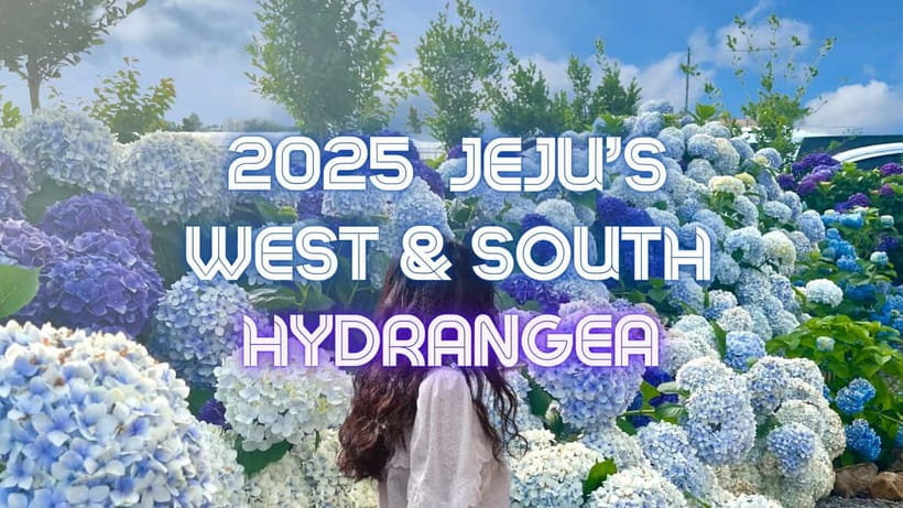 Jeju: Western & Southern Jeju Hydrangea Festival Tour - Hallim Park combines flowers and volcanic features