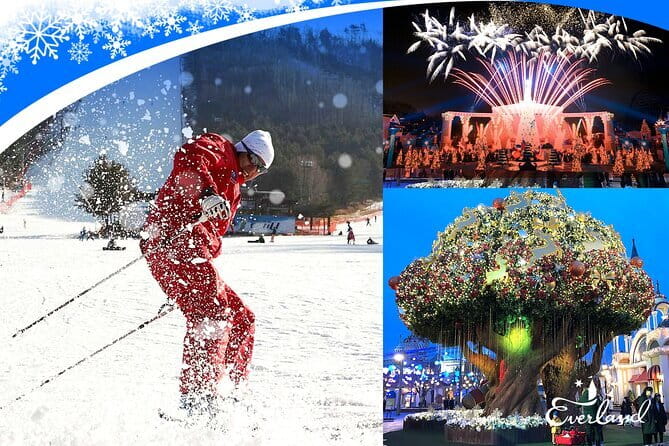 Jisan Forest Ski Resort and Everland 1 Day Tour - A rare Seoul day that pairs ski slopes with Everland