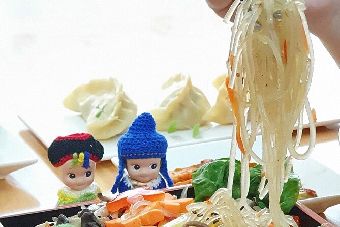 K-food cooking Japchae Mandu Tteokbokki & Fishcake - Is $81 a fair price?