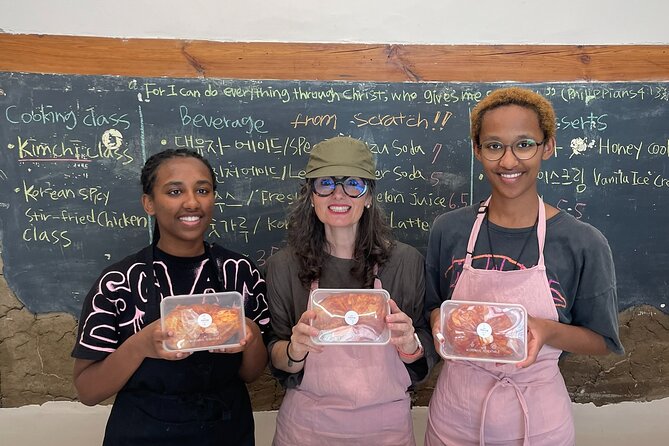 Kimchi class with Chef Hakyung near Gyeongbokgung place - What happens during the two-hour class