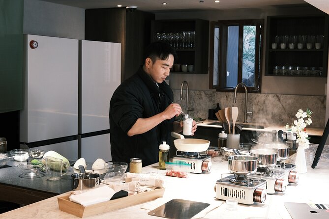 Korean Cooking Class Full Meal with BBQ on an All in One Table - A seasonal tea starts the three-hour session
