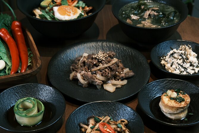 Korean Cooking Class Full Meal with BBQ on an All in One Table - Entering Soop Table in Mapo