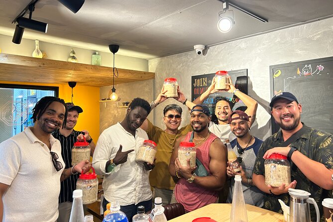 Learn and Make Your Very Own Craft Makgeolli - The opening tasting sets the stage
