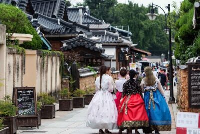 Maisan Cherry Blossom and Jeonju Hanok Village