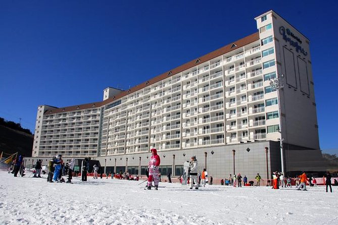 [OFFICIAL] Eden Valley Resort Winter Ski Day Tour from Busan - Choosing between skis, a snowboard, a sled, and sightseeing