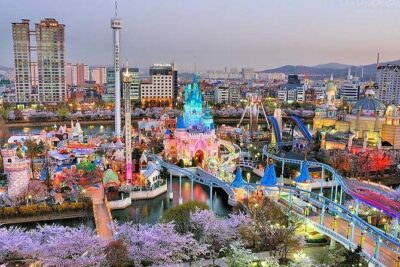Private tour Lotte World,Tower,Aquarium(All Tickets are included)