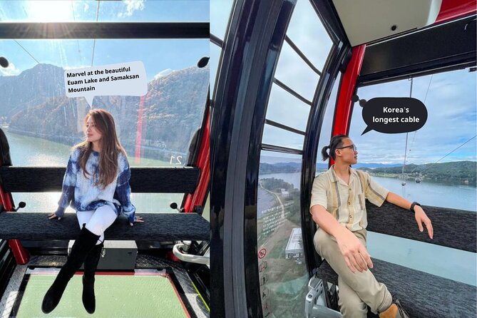 Samaksan Cable Car and Nami Island Day Escape with Railbike - The guide and group experience