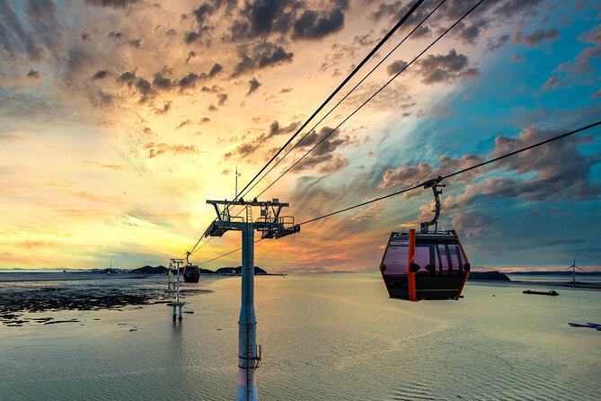 Seohaerang Cable Car, Gwangmyeong Cave & Suwon fr Seoul(EG Tour) - Crossing the West Sea by Seohaerang Cable Car
