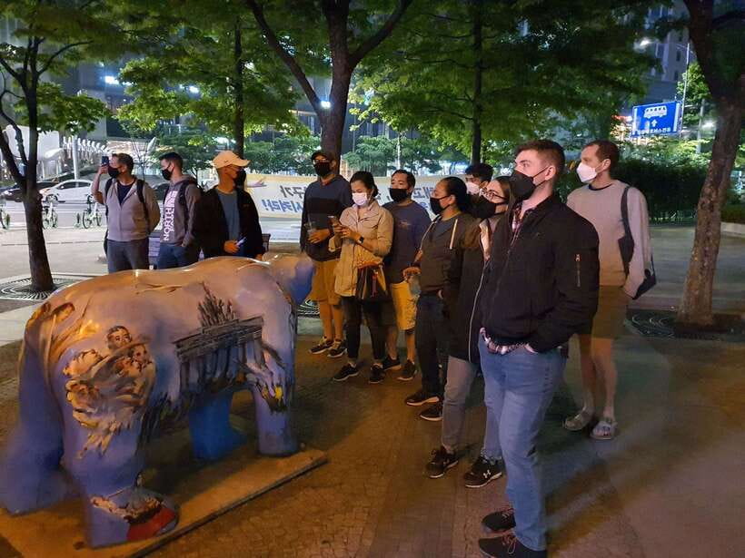 Seoul: Dark Side of the City and Ghost Stories Walking Tour - Cheonggyecheon Stream and the bridge with a secret