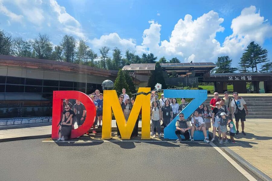 Seoul: DMZ Guided Tour with Suspension Bridge and Gondola - Gamaksan Suspension Bridge adds scenery before the border