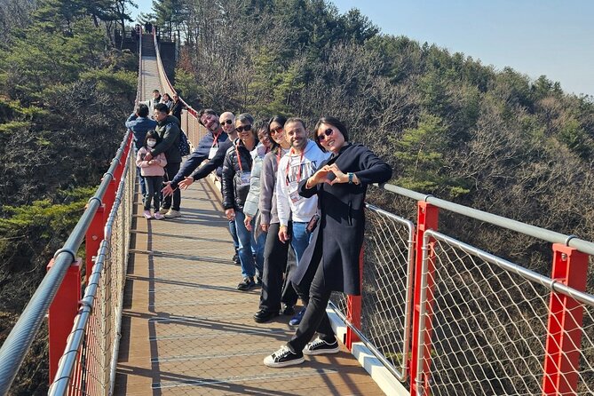 Seoul DMZ Tour with 3rd Tunnel and Red Suspension Bridge - Imjingak begins with the human cost