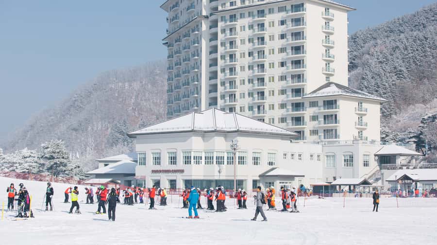 Seoul: Elysian Gangchon Winter Ski Resort Fun Day Tour - The sightseeing lift and mountain views