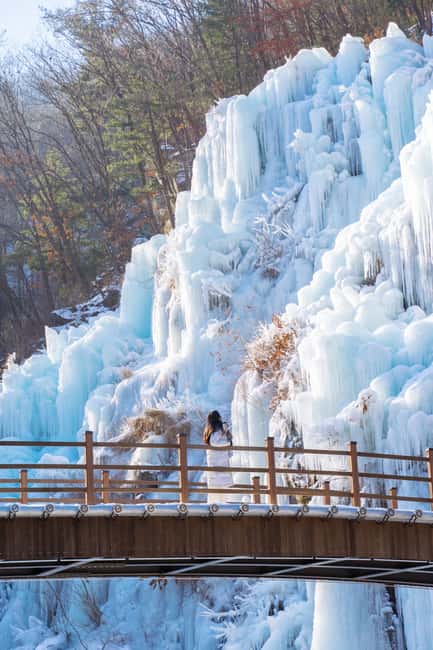 Seoul: Eobi Ice Valley, Alpaca World, Nami Island and More - Eobi Ice Valley and its wall of ice