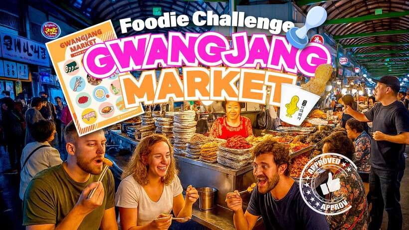 Seoul: Fearless Foodie Gwangjang Market Food Adventure - A Food Challenge Instead of a Standard Market Walk