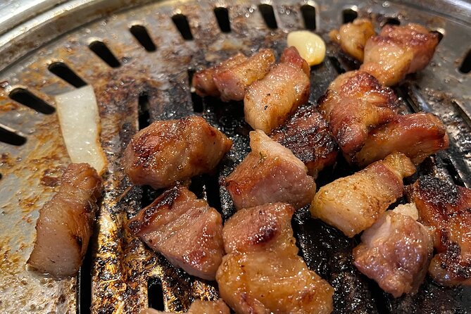 Seoul Food n Night view with Local Korean BBQ dinner Hongdae st. - Sinchon-dong and the university district feel