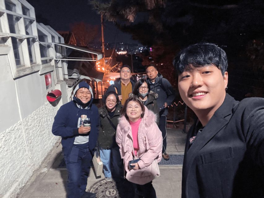 Seoul: Guided City Wall Sunset Hike with Korean Dinner - Downhill streets and a local Korean dinner