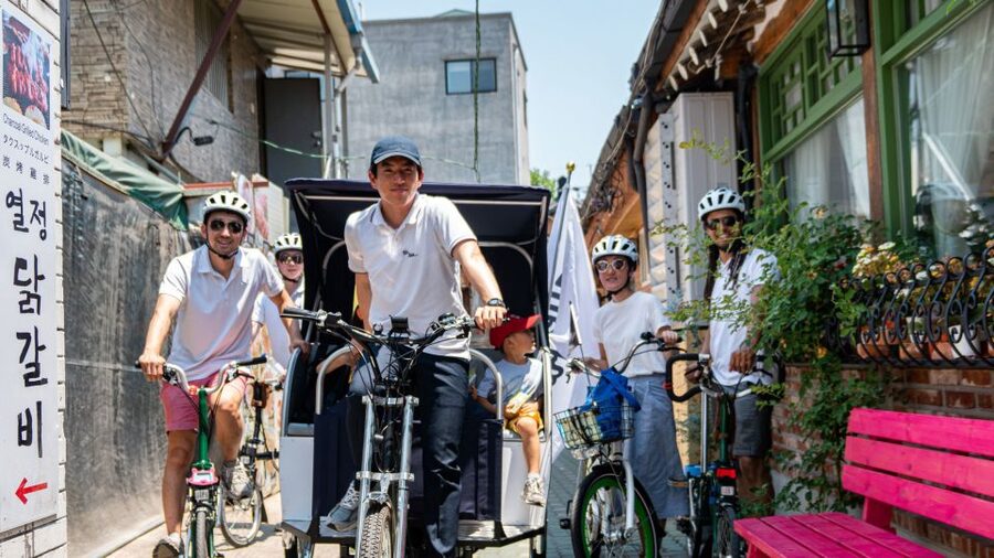 Seoul: Guided Small Group V.I.P Morning Pedicab Tour - Bukchon’s hills are the route’s practical test