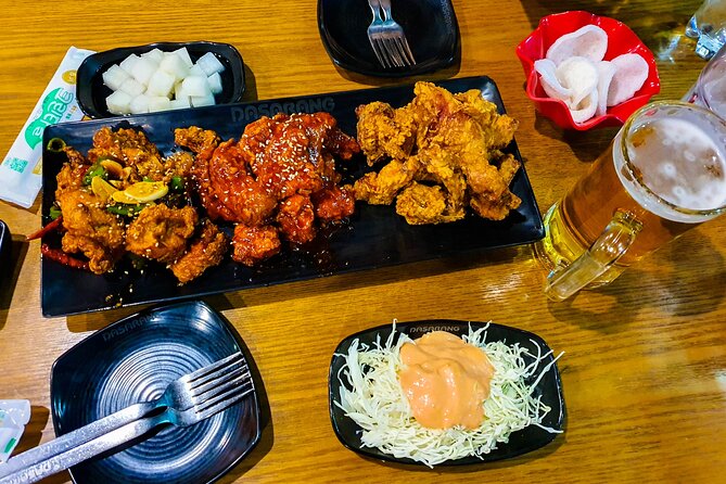 Seoul: Korean Chicken & Beer Night Tour with Local Hidden Gems - Three restaurants, three ways to understand Korean chicken