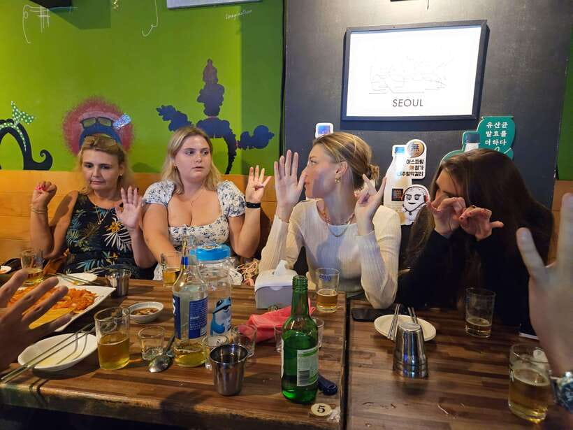 Seoul: Korean Drinking Games Night (non-drinkers welcome) - Meeting Taeseong near Hongik University Station
